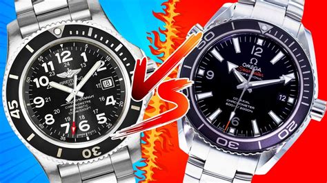 breitling superocean heritage 46 vs omega seamaster planet ocean xl